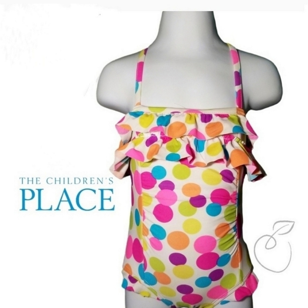 THE CHILDREN'S PLACE POLKA DOT SWIMSUIT SZ 12 MOS